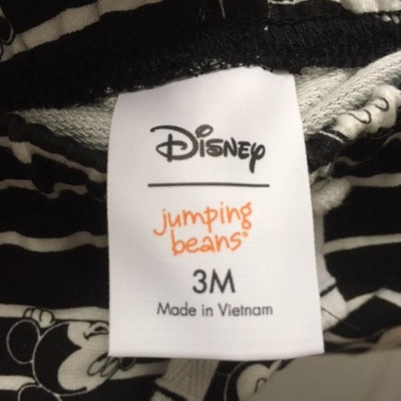 Jumping Beans Mickey Mouse Shorts 3 Month NEW CUTE - Picture 5 of 6